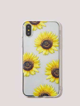 Romwe Sunflower Phone Case