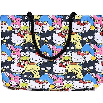 Amazon.com: Hello Kitty and Friends Tote My Melody Keroppi Chococat Tuxedo Sam Print Bag : Clothing, Shoes & Jewelry