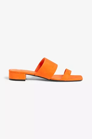 Square toe sandal - Flaming carrot - Shoes - Monki SE