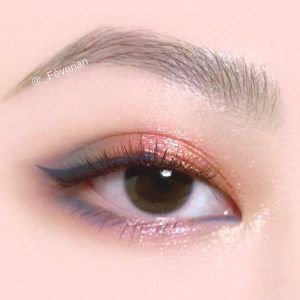 rainbow Korean eye makeup