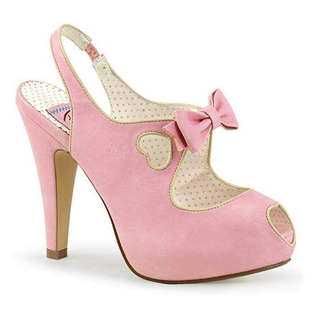 AmazonSmile | Pin Up Couture Women's Bett03/Mtpu Platform Sandal | Platforms & Wedges