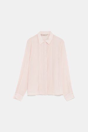 PINTUCK TOP - View All-SHIRTS | BLOUSES-WOMAN | ZARA United States