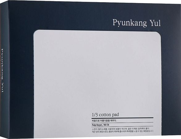 Pyunkang Yul 1/3 Cotton Pad - Δίσκοι ντεμακιγιάζ, εξαιρετικά απαλοί | Makeup.gr