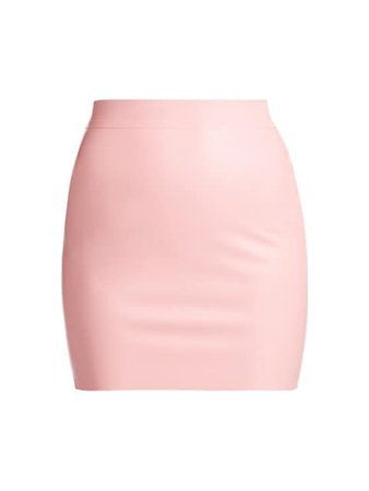 Versace Latex Mini Skirt