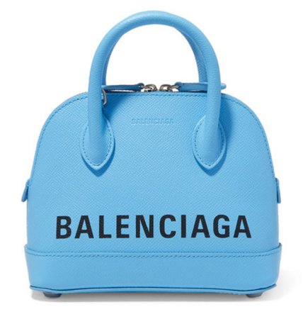 blue balenciaga bag