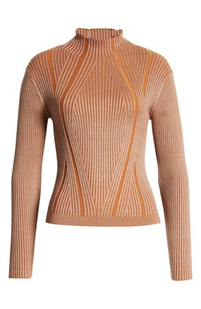 French Connection Simona Ribbed Mock Neck Sweater | Nordstrom
