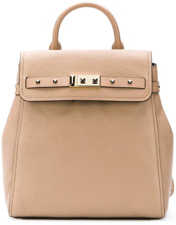 studded square backpack