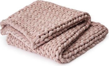 Bearaby Knit Velvet Weighted Blanket | Nordstrom