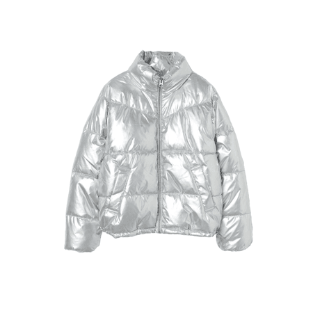 silver jacket