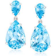 blue earrings - Google Search