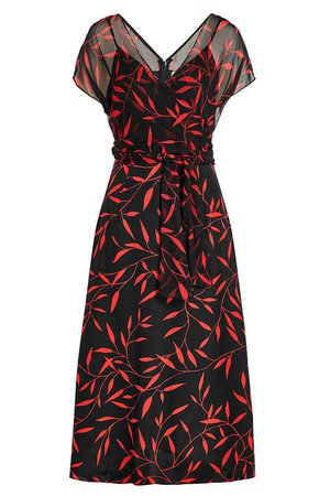 Diane von Furstenberg - Printed Silk Chiffon Dress - Sale!