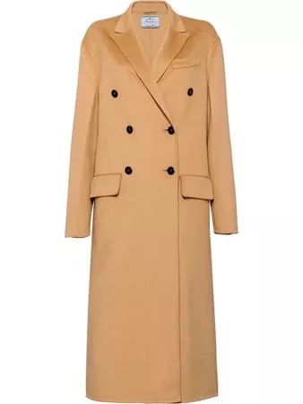 Prada double breasted midi coat $4,110 - Buy Online SS19 - Quick Shipping, Price
