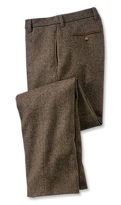 Plain Front Tweed Pants - Orvis