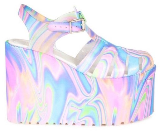 unif hella jelly shoes