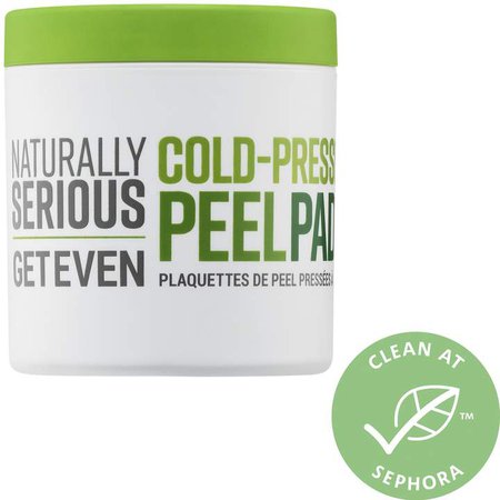 Naturally Serious - Get Even Cold-Pressed Peel Pads