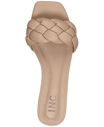 I.N.C. International Concepts Partee Braided Flat Sandals, Created for Macy's - Macy's