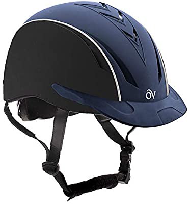 Amazon.com : Ovation Unisex Sync Riding Helmet, Black, Medium/Large : Equestrian Helmets : Sports & Outdoors