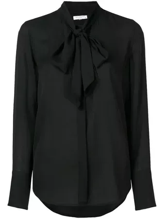 Equipment Pussy Bow Blouse