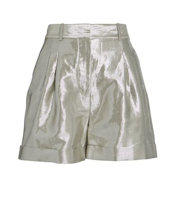 Racil | City Linen-Blend Shorts | INTERMIX®