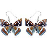 Amazon.com: Bonsny Drop Dangle Floral Butterfly Earrings Fashion Insect Jewelry For Women Girls Kids Gift: Clothing
