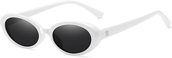 Amazon.com: Verfimaci Retro Oval Sunglasses for Women Driving Fashion Cat Eye Glasses : Clothing, Shoes & Jewelry