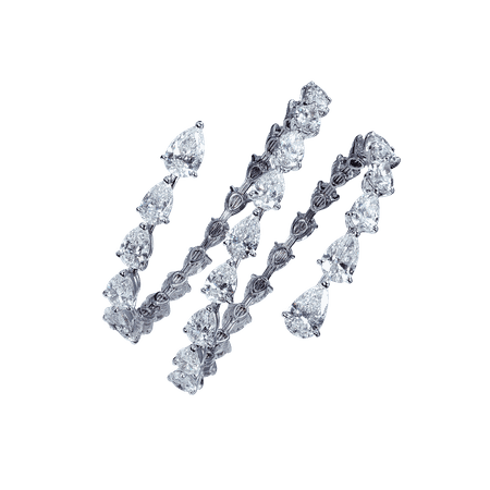 Moussaieff, Pear-Shape Diamond Bracelet
