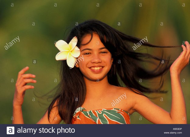 hawaiian flower in hair - Yahoo Image Search Results