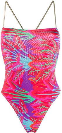 Chloe floral print swimsuit