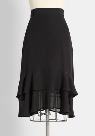 Double Your Ruffle A-Line Skirt | Modcloth