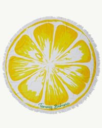 Tommy Bahama Lemon Slice Round Beach Towel in Yellow - Lyst