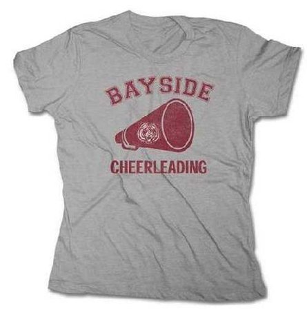 Saved By the Bell Bayside Cheerleading Juniors Tee - Saved by the Bell - | TV Store Online