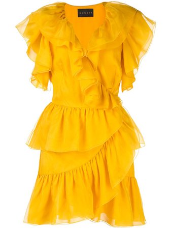 Dundas Ruffled Mini Dress - Farfetch