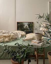 green aesthetic bedroom - Google Search