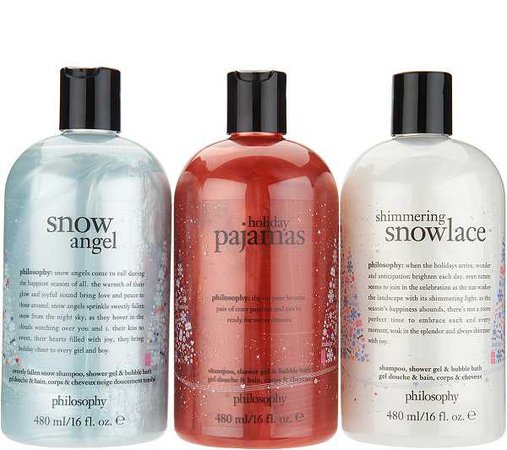 philosophy holiday edition 6-piece shower gel set - Page 1 — QVC.com