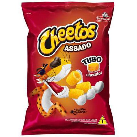 Cheetos Tubo Cheddar 47g - Elma Chips - docemalu