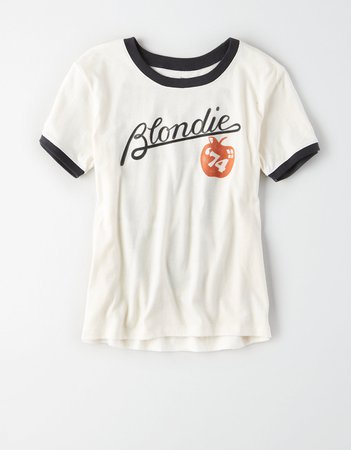 AE Blondie Graphic Tee, Natural White | American Eagle Outfitters