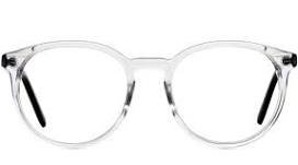 clear frame glasses - Google Search