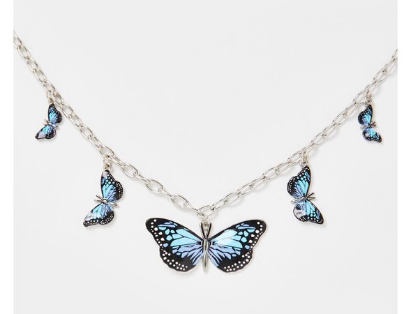 dollskill ur so meta butterfly choker necklace