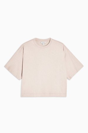 Pink Panel Boxy T-Shirt | Topshop