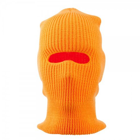 Face Mask - Orange Neon Tactical Face Mask // e4Hats