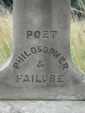 'Poet Philosopher & Failure' Gravestone – Heysham, England - Atlas Obscura