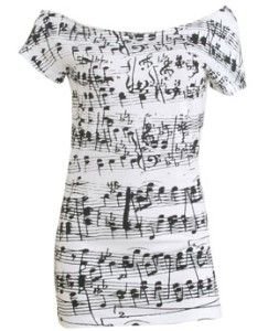 Music Notes Tee - Teen Clothing by Wet Seal