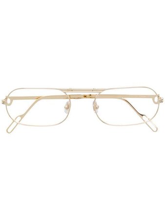 Cartier tiny round shaped glasses