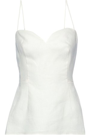 White Linen camisole | THEORY