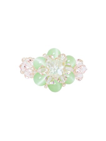 [SWINGSET] Seasonless Cloud Beads Ring (Butterfly Mint) – SellerWork