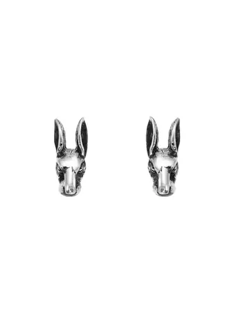 Gucci Anger Forest Rabbit Head Earrings
