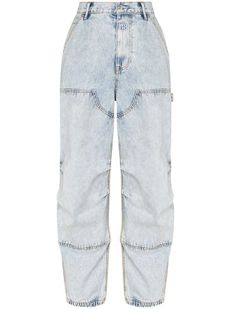 Alexander Wang wide-leg Panelled Jeans - Farfetch