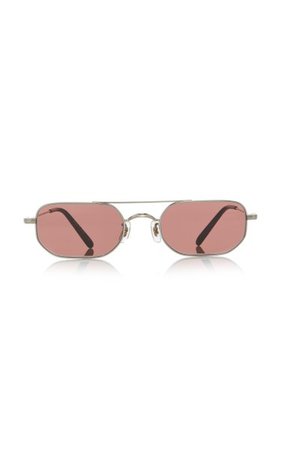 Indio Aviator-Style Titanium Sunglasses By Oliver Peoples | Moda Operandi