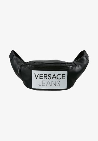 Versace Jeans Bältesväska - black/white - Zalando.se