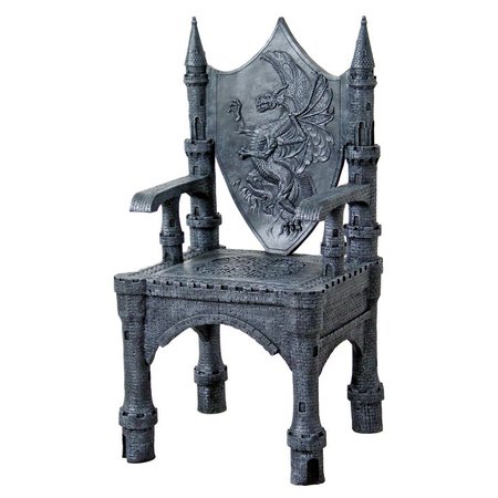 grey medieval chair